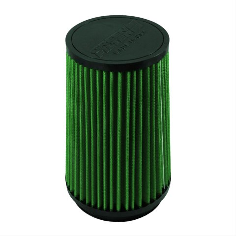 Green Filter High Performance Universal Air Filters 7161 Filter, Performance, Conical Flanged, Woven Cotton, Green, 4.500 in. Inlet Flange I.D., 8.375 in. Height thumbnail 1