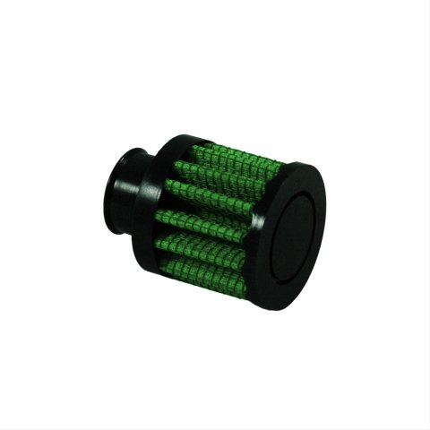 Green Filter Valve Cover Breathers 2079 Air Filter, Clamp-On, Cover, 0.590 in. Hole Size, 1.38 in. Diameter, 2.00 in. Height, Each