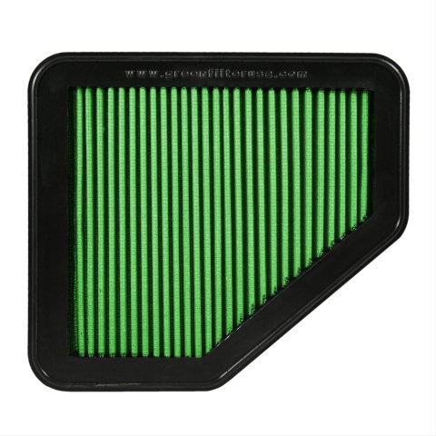 Green Filter High Performance Factory Replacement Air Filters 2427 Filter, Replacement, Panel, Woven Cotton, Green, Chevy, Pontiac, Each