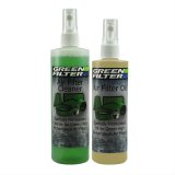 Green Filter Oil and Cleaning Kits 2800 Air Cleaner Oil, 12 oz. Pump Cleaner, 8 oz. Clear Oil, Pump, Kit thumbnail 1