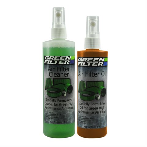 Green Filter Oil and Cleaning Kits 2807 Air Cleaner Oil, 12 oz. Pump Cleaner, 8 oz. Orange Oil, Pump, Kit