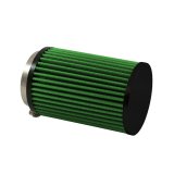 Green Filter High Performance Factory Replacement Air Filters 2094 Filter, Conical Flanged, Woven Cotton, Green, 2.50 in. Inlet Flange Diameter, 6.00 in. Length, Each thumbnail 1
