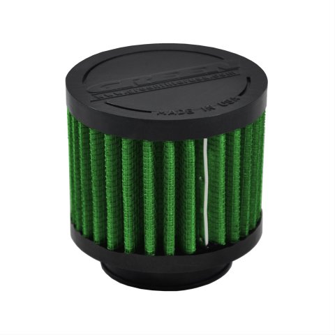 Green Filter Valve Cover Breathers 2126 Air Filter, Clamp-On, Cover, 1.500 in. Hole Size, 3.00 in. Diameter, 2.500 in. Height, Each thumbnail 1