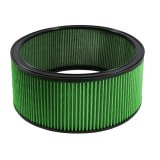 Green Filter High Performance Factory Replacement Air Filters 2160 Filter, Round, Woven Cotton, Green, 14.00 in. Diameter, 6.00 in. Height, Each thumbnail 2