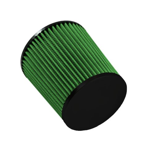 Green Filter High Performance Factory Replacement Air Filters 2171 Filter, Conical Flanged, Woven Cotton, Green, 2.362 in. Inlet Flange Diameter, 6.00 in. Length, Each