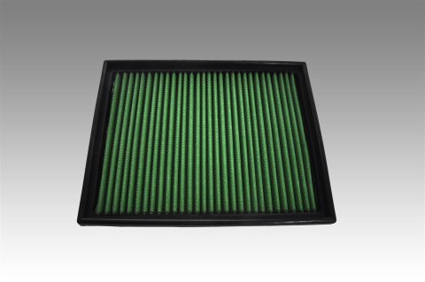 Green Filter High Performance Factory Replacement Air Filters 7287 Element, Woven Cotton, Green, Ford, Lincoln, Each thumbnail 1