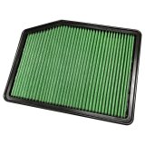 Green Filter High Performance Factory Replacement Air Filters 7354 Filter, Replacement, Oiled, Panel, Woven Cotton, Green, Cadillac, Chevrolet, GMC, Each thumbnail 2