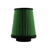 Green Filter High Performance Factory Replacement Air Filters 2047 Filter, Conical Flanged, Woven Cotton, Green, 3.0 in. Inlet Flange, 6.0 in. Length, Each thumbnail 2