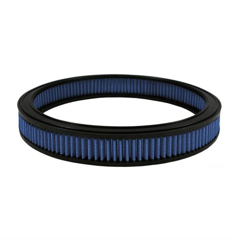 Green Filter High Performance Universal Air Filters 5112 Filter, Round, Woven Cotton, Blue, 13.00 in. Diameter, 2.50 in. Height, Each thumbnail 1