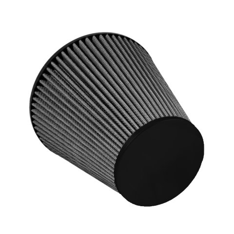 Green Filter Color Match Filters 2864 Air Element, Conical Flanged, Woven Cotton, White, 4.000 in. Inlet Diameter, Each