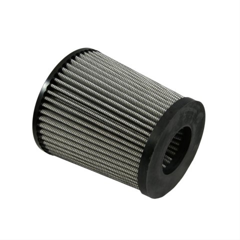Green Filter High Performance Universal Air Filters 2894 Filter, Conical Flanged, Woven Cotton, White, 2.75 in. Inlet Flange Diameter, 6.00 in. Length, Each