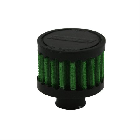 Green Filter Valve Cover Breathers 2115 Air Filter, Clamp-On, Cover, 0.590 in. Hole Size, 2.00 in. Diameter, 1.570 in. Height, Each thumbnail 1