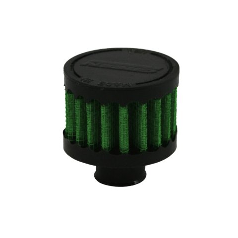 Green Filter Valve Cover Breathers 2115 Air Filter, Clamp-On, Cover, 0.590 in. Hole Size, 2.00 in. Diameter, 1.570 in. Height, Each thumbnail 2