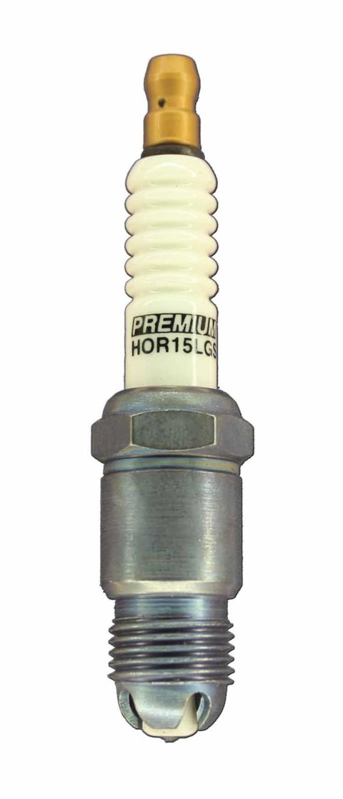 Brisk Premium LGS Spark Plugs HOR15LGS Plug, LGS, Silver, 14mm Thread, 0.500 in. Reach, Tapered Seat, 5/8 in. Wrench Size, Each thumbnail 2