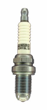 Brisk Premium LGS Spark Plugs DOR15LGS Plug, LGS, Silver, 14mm Thread, 0.748 in. Reach, Gasket Seat, 5/8 in. Wrench Size, Each thumbnail 1