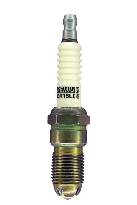 Brisk Premium LGS Spark Plugs GOR15LGS Plugs, LGS, Silver, 14mm Thread Size, 18mm Reach, Tapered Seat, 15 Heat Range, Resistor, Each thumbnail 2