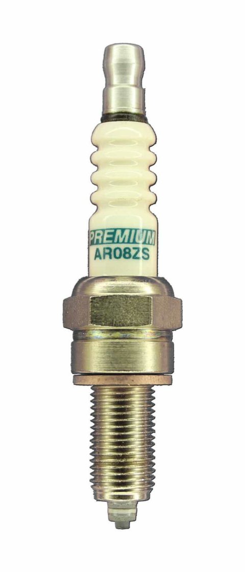 Brisk Multi-Spark Spark Plugs AR08ZS Plugs, Multi-Spark, Silver, 10mm Thread Size, 19mm Reach, Gasket Seat, Resistor, Each thumbnail 2