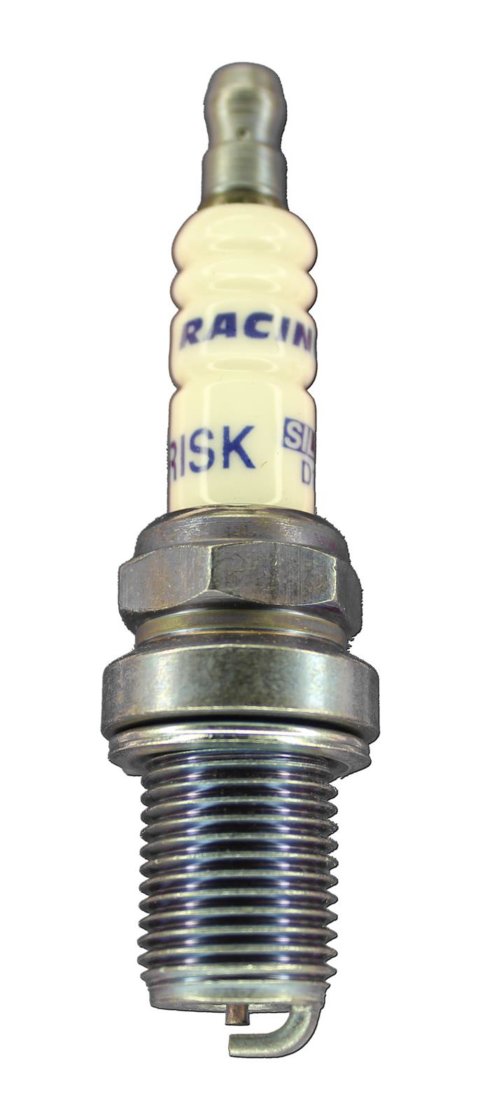 Brisk Silver Racing Spark Plugs D10S Plugs, Racing, Silver, 14mm Thread Size, 19mm Reach, Gasket Seat, 10 Heat Range, Each thumbnail 2
