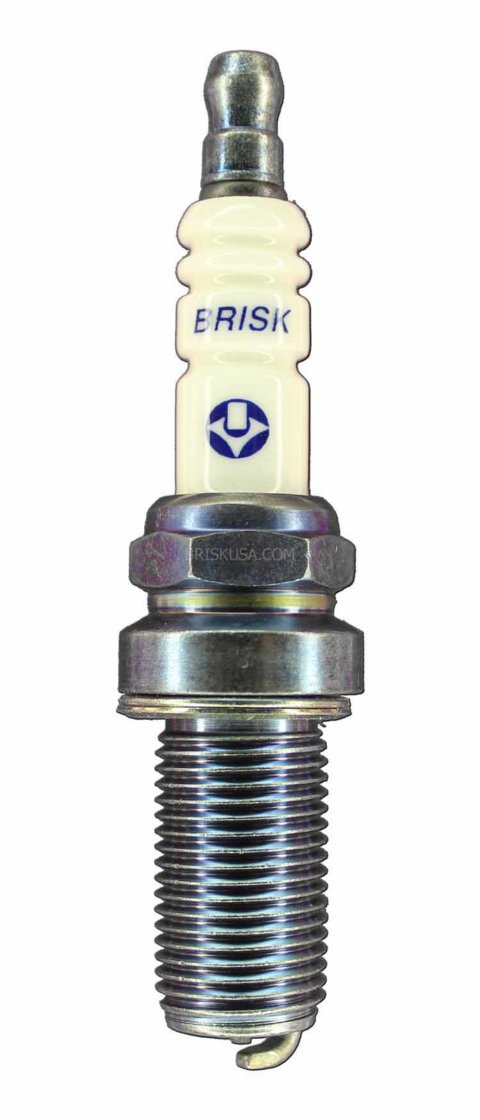 Brisk Silver Racing Spark Plugs ER14S Plugs, Racing, Silver, 14mm Thread Size, 26.1mm Reach, Gasket Seat, 14 Heat Range, Resistor, Each thumbnail 2