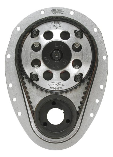 Jesel 2-Piece Upper Pulley Belt Drive Systems KBD-31000 Drive, Upper, Dry System, Chevy, Small Block, Kit thumbnail 1