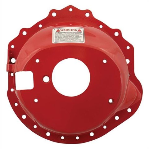Lakewood Bellhousings 77-250 Bellhousing, Steel, Red, Dyno Stand, SFI, Buick, Chevy, Ford, Oldsmobile, Pontiac, Ford, Kit thumbnail 1