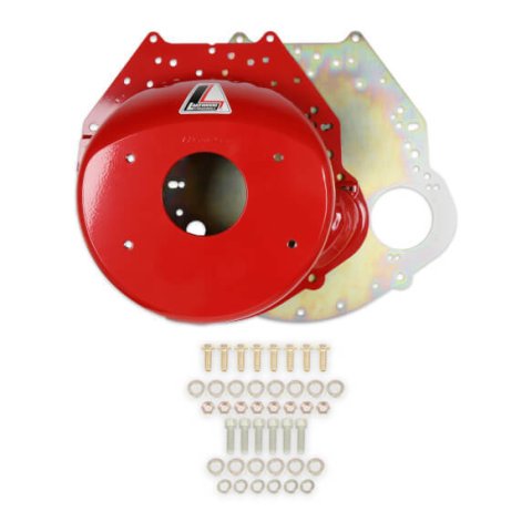 Lakewood Bellhousings 77-250 Bellhousing, Steel, Red, Dyno Stand, SFI, Buick, Chevy, Ford, Oldsmobile, Pontiac, Ford, Kit thumbnail 2