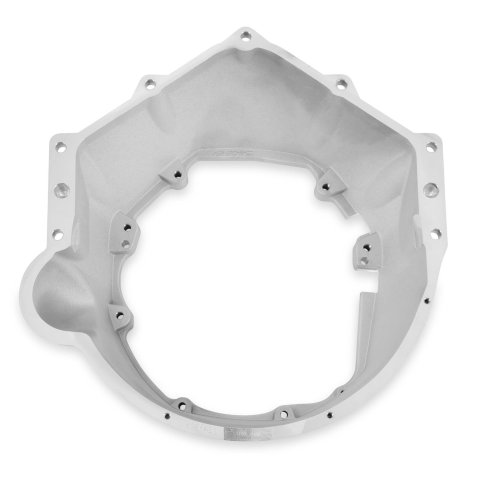 Lakewood Bellhousings LK4100K Bellhousing, Aluminum, Natural, Chevy, Small Block, Big Block, Tremec, T-56, Magnum, Kit thumbnail 1