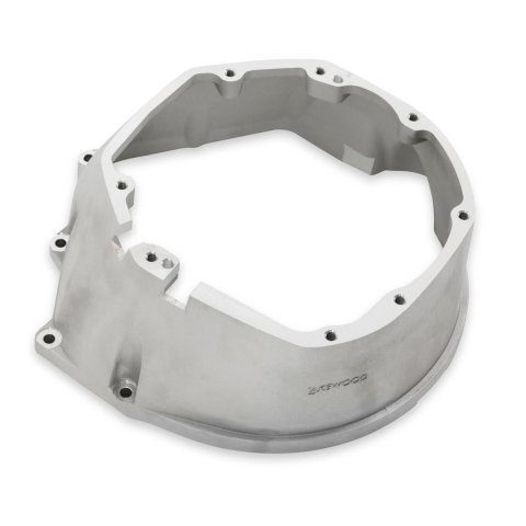 Lakewood Bellhousings LK4100K Bellhousing, Aluminum, Natural, Chevy, Small Block, Big Block, Tremec, T-56, Magnum, Kit thumbnail 2