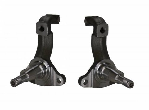 LEED Brakes Disc Brake Spindles SP5001P Spindle, Forged Steel, Natural, Stock Ride Height, Buick, Chevrolet, Oldsmobile, Pontiac, Pair thumbnail 2