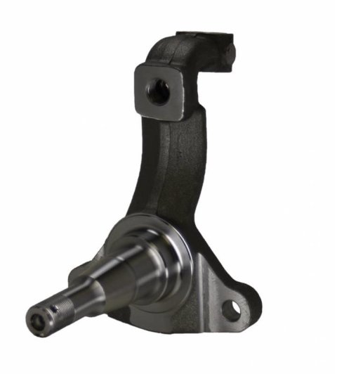 LEED Brakes Disc Brake Spindles SP5001P Spindle, Forged Steel, Natural, Stock Ride Height, Buick, Chevrolet, Oldsmobile, Pontiac, Pair thumbnail 3