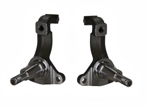 LEED Brakes Disc Brake Spindles SP5001P Spindle, Forged Steel, Natural, Stock Ride Height, Buick, Chevrolet, Oldsmobile, Pontiac, Pair thumbnail 4