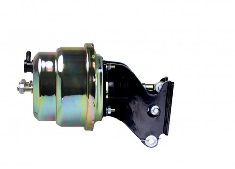LEED Brakes Master Cylinder and Brake Booster Combos 761 7 in. Booster, Zinc, Firewall Mount, Dual Bowl Cylinder, Cast iron, Natural, Disc/Drum or Disc/Disc, Kit thumbnail 1
