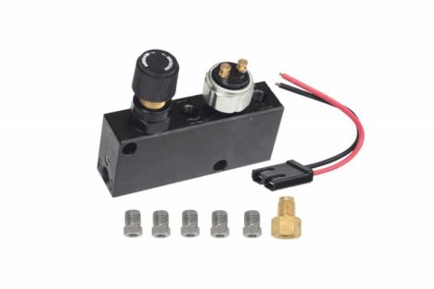 LEED Brakes Power Brake Quick Install Kits FC0024HK 8 in. Booster, Zinc, Firewall Mount, Dual Bowl Master Cylinder, Cast iron, Natural, Adjustable Proportioning Valve, Edsel, Ford, Mercury, Kit thumbnail 1