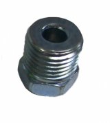 LEED Brakes Inverted Flare Tube Nut Fittings FT91618316 Nuts, 9/16-18 in. Flare, 3/16 in. Tube, Steel, Each thumbnail 1