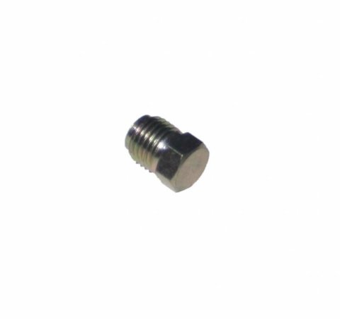 LEED Brakes Inverted Flare Plugs PL3824 Fitting, Steel, Zinc, Plug, 3/8 -24 in. Male Flare, Each thumbnail 1