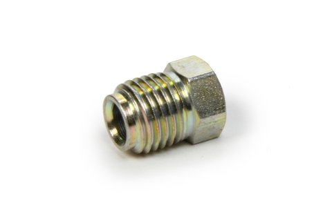 LEED Brakes Inverted Flare Plugs PL3824 Fitting, Steel, Zinc, Plug, 3/8 -24 in. Male Flare, Each thumbnail 2