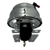 LEED Brakes Master Cylinder and Brake Booster Combos PBKT6012 Booster, Compact-10, Chrome, Steel, 8 in. Dual Diaphgram Booster, 1.125 in. Bore, Chrome, Aluminum, Firewall Mount, Kit thumbnail 1