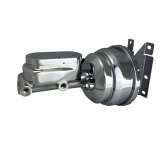 LEED Brakes Master Cylinder and Brake Booster Combos PBKT6012 Booster, Compact-10, Chrome, Steel, 8 in. Dual Diaphgram Booster, 1.125 in. Bore, Chrome, Aluminum, Firewall Mount, Kit thumbnail 4