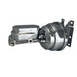 LEED Brakes Master Cylinder and Brake Booster Combos PBKT6012 Booster, Compact-10, Chrome, Steel, 8 in. Dual Diaphgram Booster, 1.125 in. Bore, Chrome, Aluminum, Firewall Mount, Kit thumbnail 8