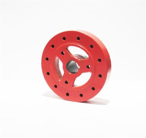 Professional Products Restoration Harmonic Balancers 85001 Balancer, Balancer, Internal Balance, Nodular Iron, 6.750 in. Diameter, Chevy Orange, Chevy, Small Block, Each thumbnail 1