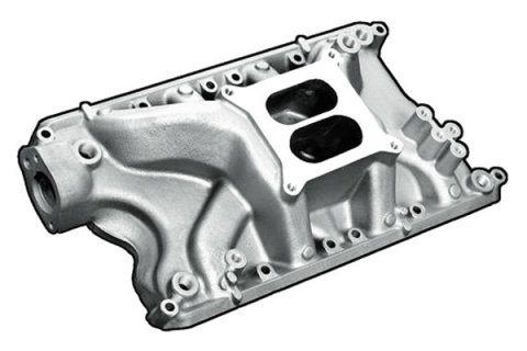 Professional Products Typhoon Intake Manifolds 54023 Manifold, Typhoon, Carbureted, Aluminum, Natural, Ford, 351W, Each thumbnail 1