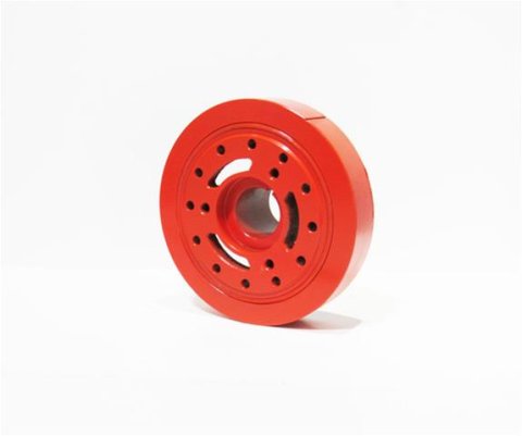 Professional Products Restoration Harmonic Balancers 85004 Balancer, Balancer, Internal Balance, Nodular Iron, 7.000 in. Diameter, Chevy Orange, Chevy, Big Block, Each thumbnail 2