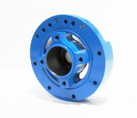 Professional Products Restoration Harmonic Balancers 85009 Balancer, Balancer, 50 oz. External Balance, Nodular Iron, 6.540 in. Diameter, Ford Blue, Ford, Small Block, Each thumbnail 1