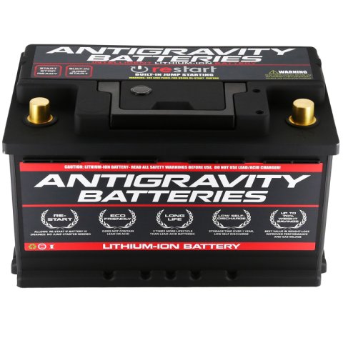 Antigravity Batteries Lithium Car with Re-Start AG-H8-60-RS H8/Group 49 Battery w/Re-Start thumbnail 1