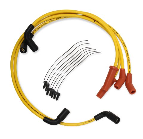 Accel Motorcycle Spark Plug Wire Sets 171116-Y Wires, 8MM S/S WIRE 17 AND UP TOURING -YELLOW thumbnail 1