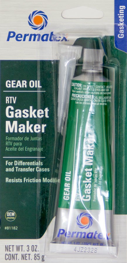 Permatex Gear Oil RTV Gasket Maker 81182 Maker, Oil, 3 oz., Each thumbnail 2