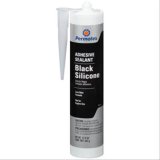 Permatex Black Silicone Adhesive Sealant 81173 Sealant, RTV, Silicone, Black, Non-Gasket Applications, 12.9 oz., Each thumbnail 2