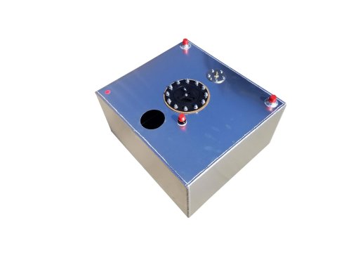 RCI Holley Pump-Ready 15 Gallons Fuel Cell 2150HS Cell, Aluminum, Natural, Gallons, Each