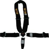 RCI Camlock 5-Point Harness 9411CD Harness, Complete, Camlock, U-Type Shoulder, Wraparound, Roll Bar Mount, Black, Each thumbnail 3