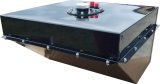 RCI Wedge Circle Track 30 Gallons Fuel Cell 1302YD Cell, Steel with Plastic Bladder, Black Powdercoated, Gallons, Each thumbnail 1